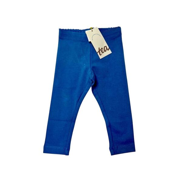 NWT Tea Collection Solid Baby Leggings 3-6m - Picture 1 of 4